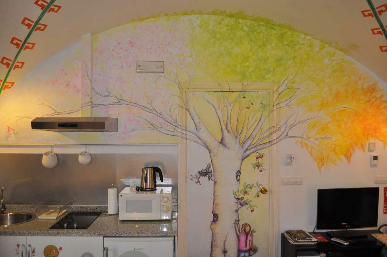 Apartamentos La Casa Pintada Caceres Luaran gambar